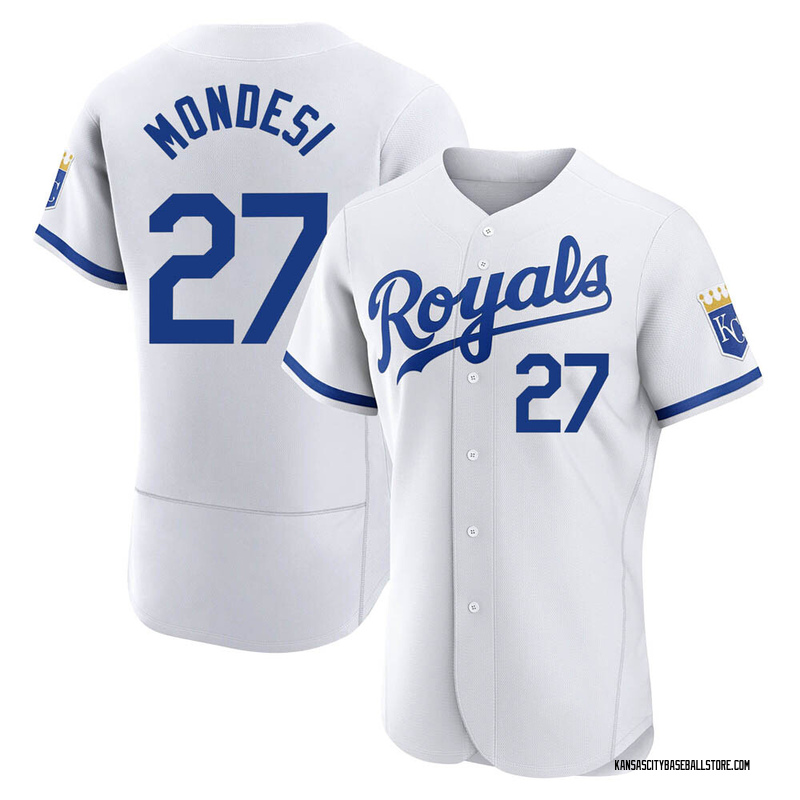Adalberto Mondesi Men's Kansas City Royals 2022 Home Jersey - White Authentic
