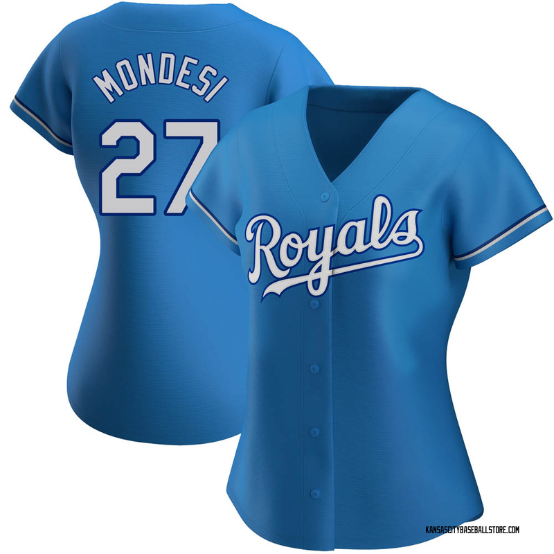 Adalberto Mondesi Women's Kansas City Royals Alternate Jersey - Light Blue Authentic