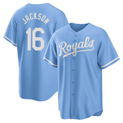 Bo Jackson Men's Kansas City Royals 2022 Alternate Jersey - Light Blue Replica