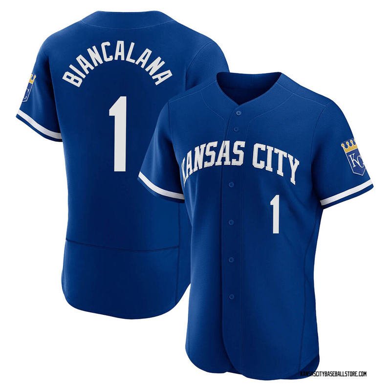 Buddy Biancalana Men's Kansas City Royals 2022 Alternate Jersey - Royal Authentic