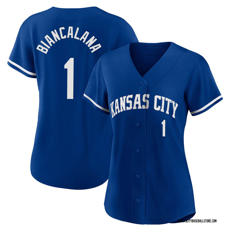 Buddy Biancalana Men's Kansas City Royals 2022 Alternate Jersey - Royal Replica
