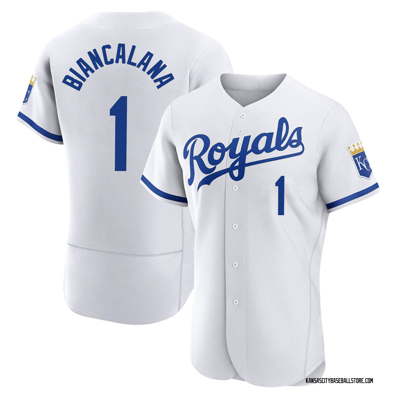 Buddy Biancalana Men's Kansas City Royals 2022 Home Jersey - White Authentic