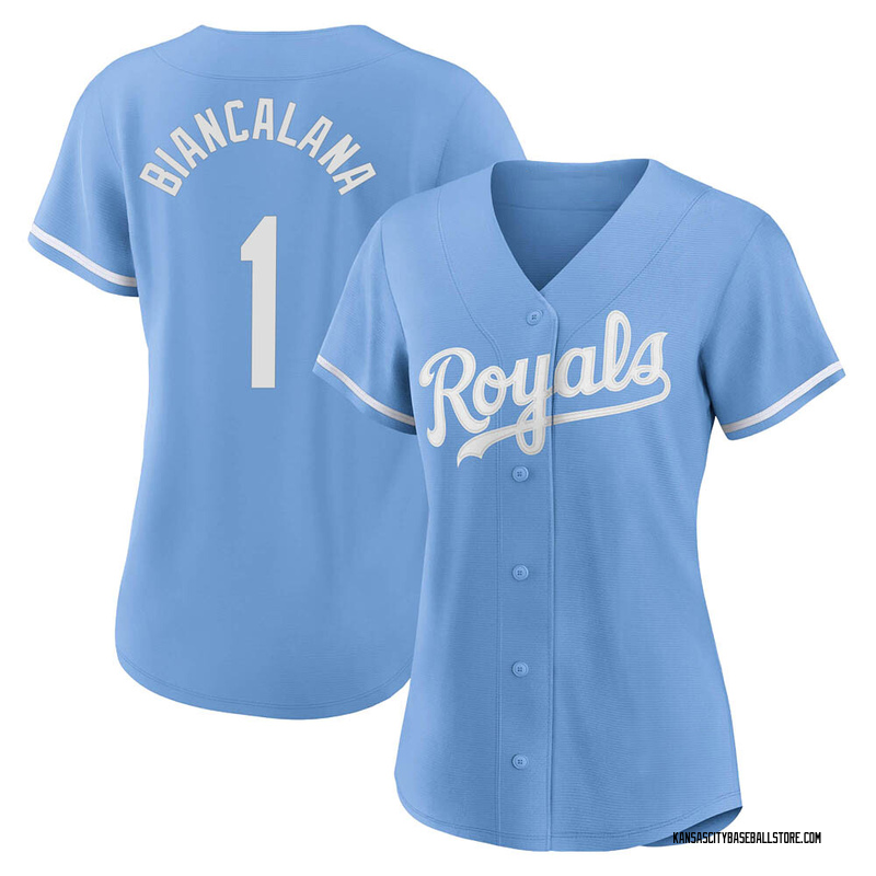 Buddy Biancalana Women's Kansas City Royals 2022 Alternate Jersey - Light Blue Replica