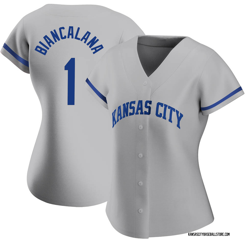 Buddy Biancalana Women's Kansas City Royals 2022 Road Jersey - Gray Replica